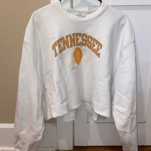 Oversized cropped champion crewneck sweatshirt 2XL